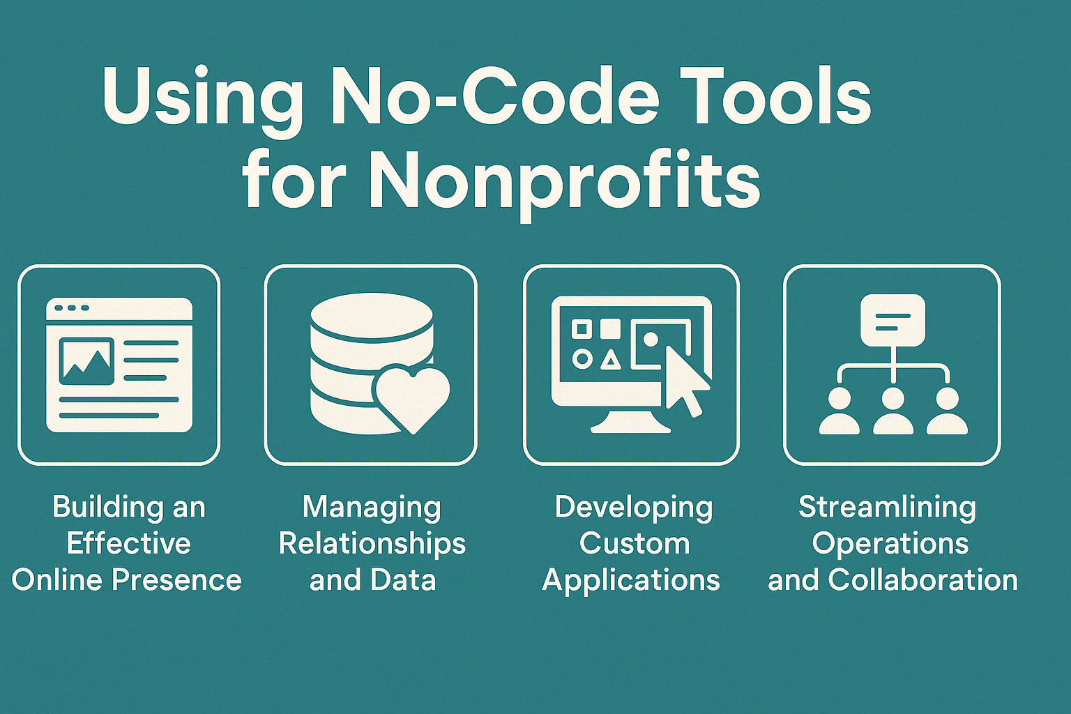 No-code Tools for Nonprofits